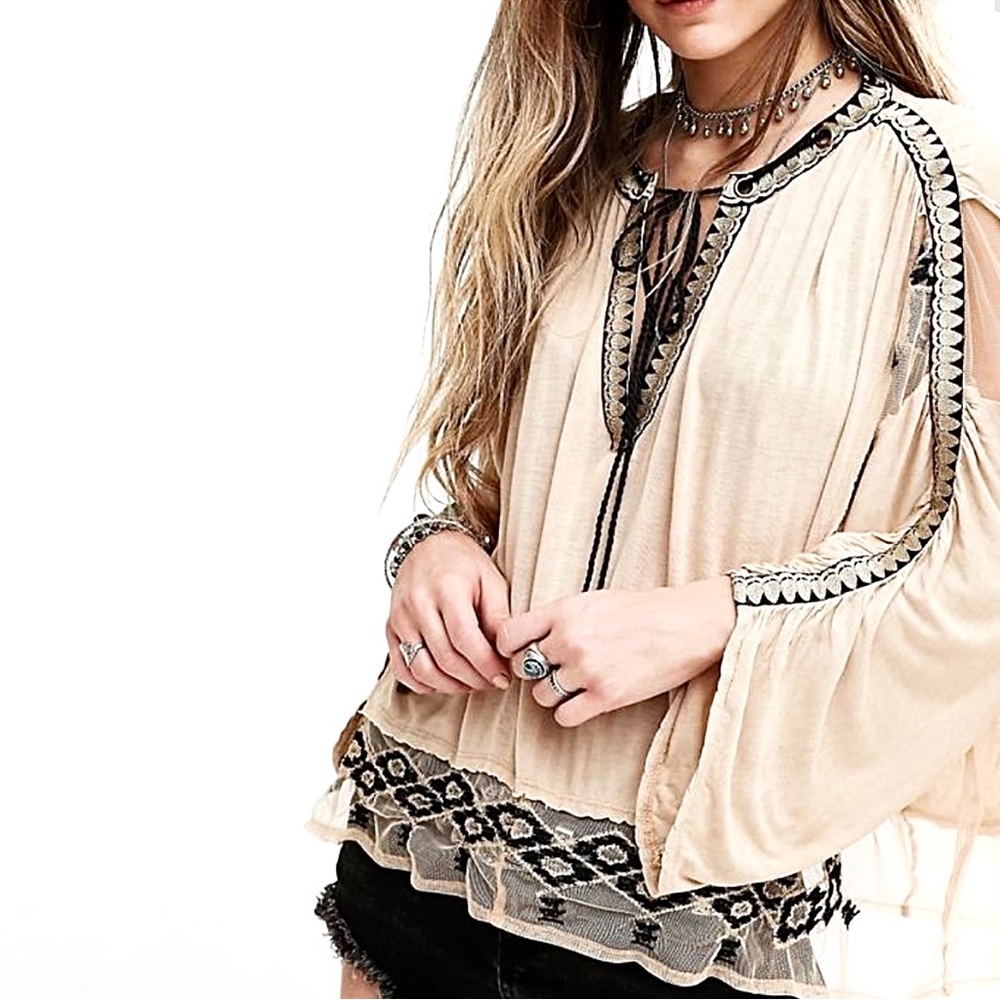• Free People Eden Blouse in Ballet •